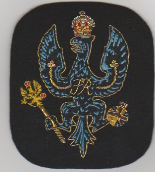 The King's Royal Hussars blazer badge - Click Image to Close